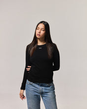 Cargar imagen en el visor de la galería, Icetees Long Sleeve Logo Black