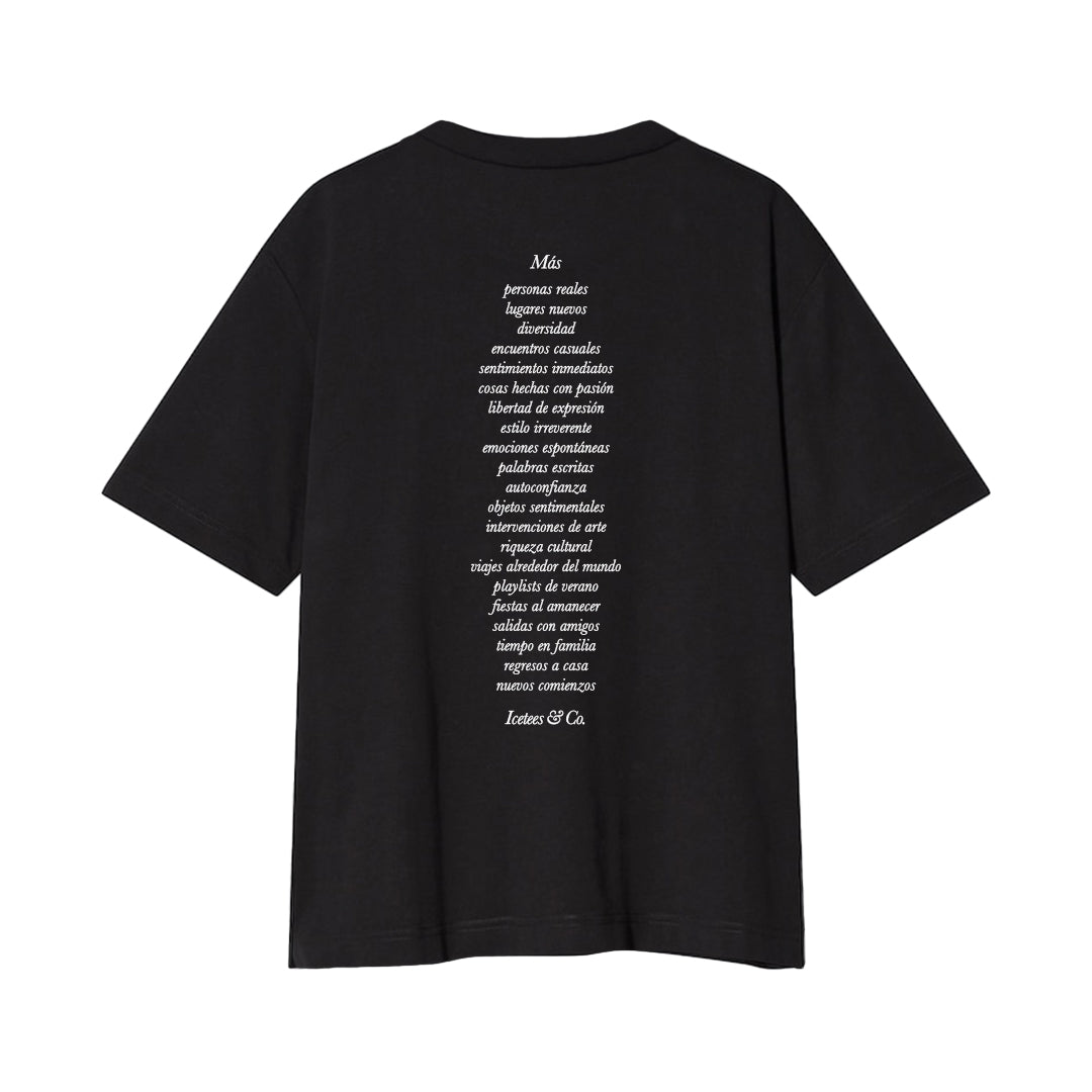 Polera Oversize Icetees Wishlist Black – Iceteeshop