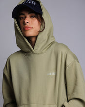 Cargar imagen en el visor de la galería, Hoodie French Terry Icetees Logo Pistacchio