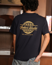 Cargar imagen en el visor de la galería, Icetees Globe Regular Tee Navy
