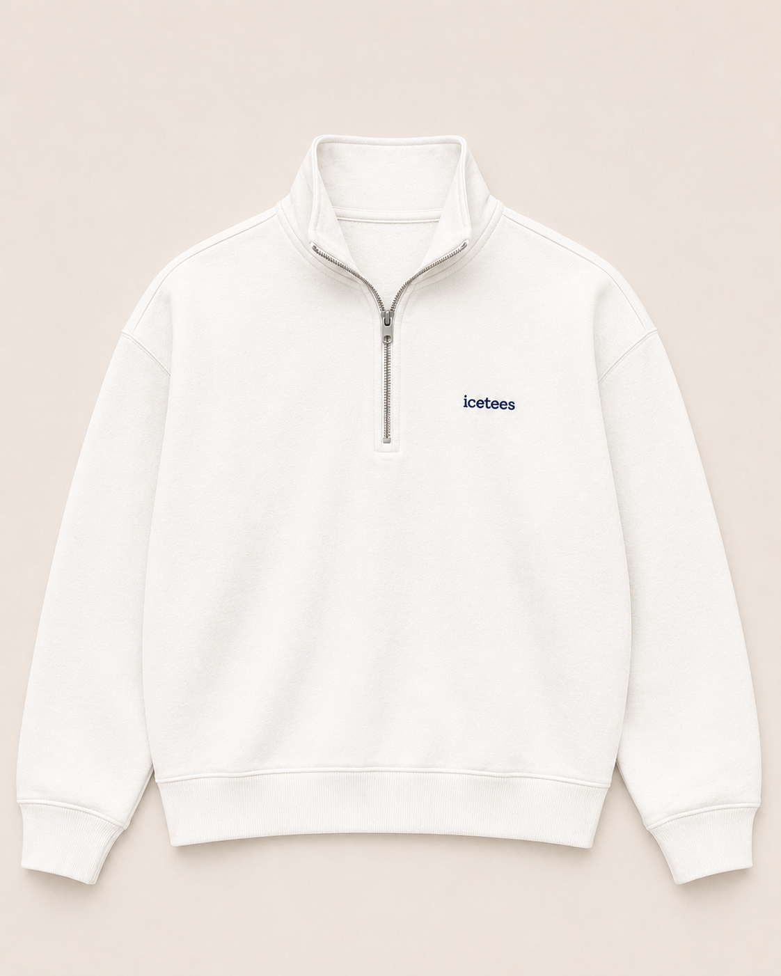 Icetees Quarter Zip Sweater