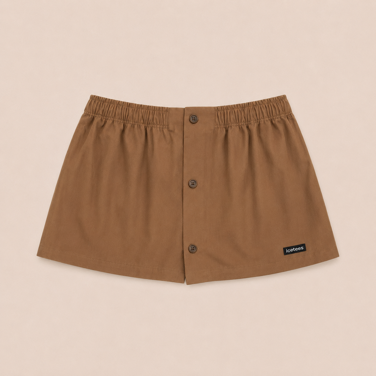 Icetees Twill Mini-Skirt