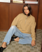 Cargar imagen en el visor de la galería, Icetees Quarter Zip Sweater Oatmeal
