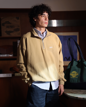 Cargar imagen en el visor de la galería, Icetees Quarter Zip Sweater Oatmeal
