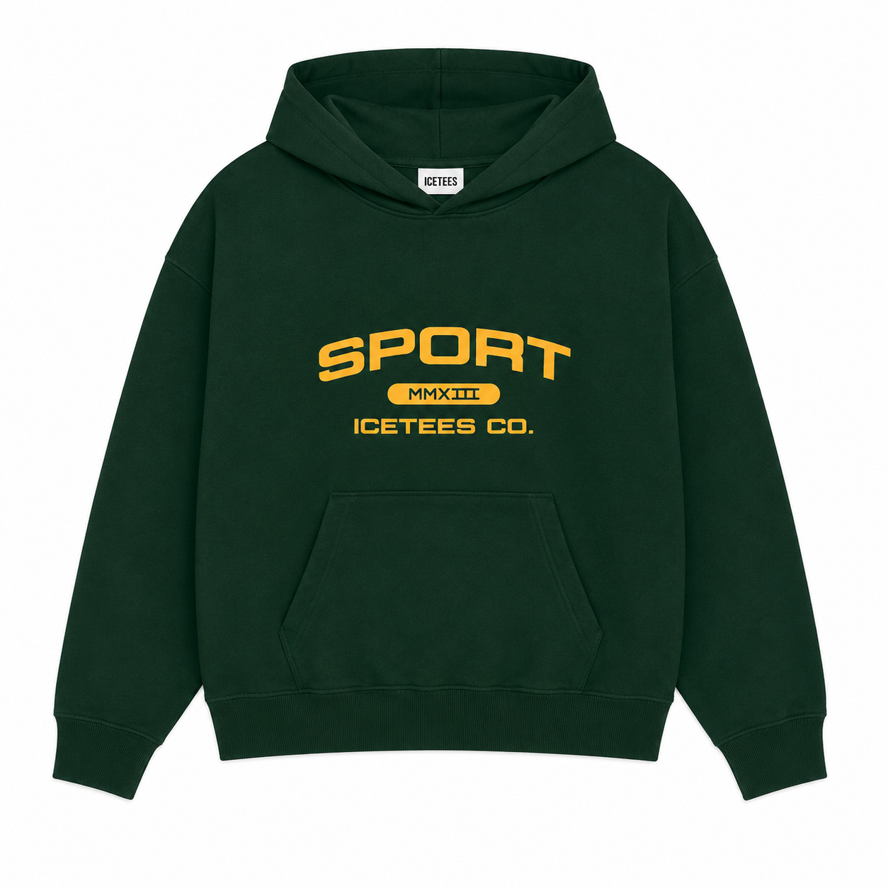 Icetees Sports Hoodie Boxy
