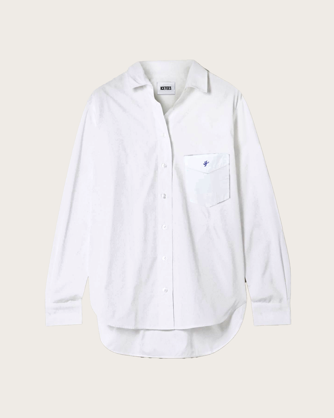 Boyfriend Oversized Shirt White