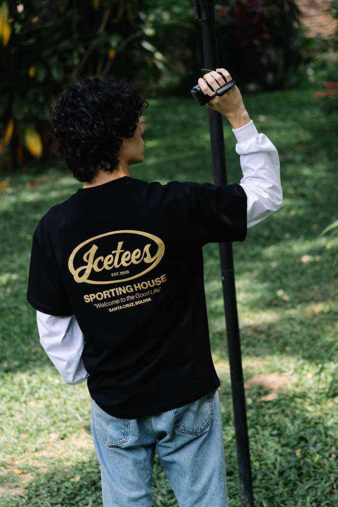 Icetees Sporting House Tee Black