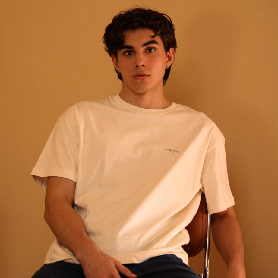 Icetees Ivory Micro Logo Tee