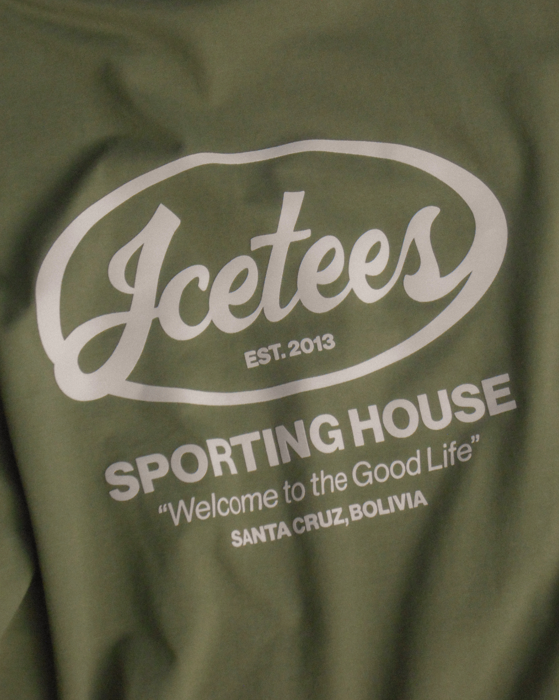 Icetees Sporting House Tee Green