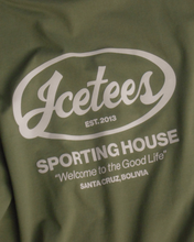Cargar imagen en el visor de la galería, Icetees Sporting House Tee Green
