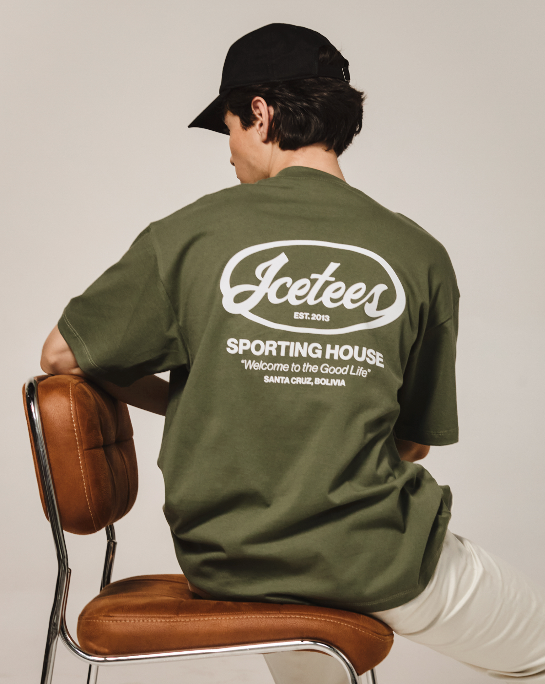 Icetees Sporting House Tee Green