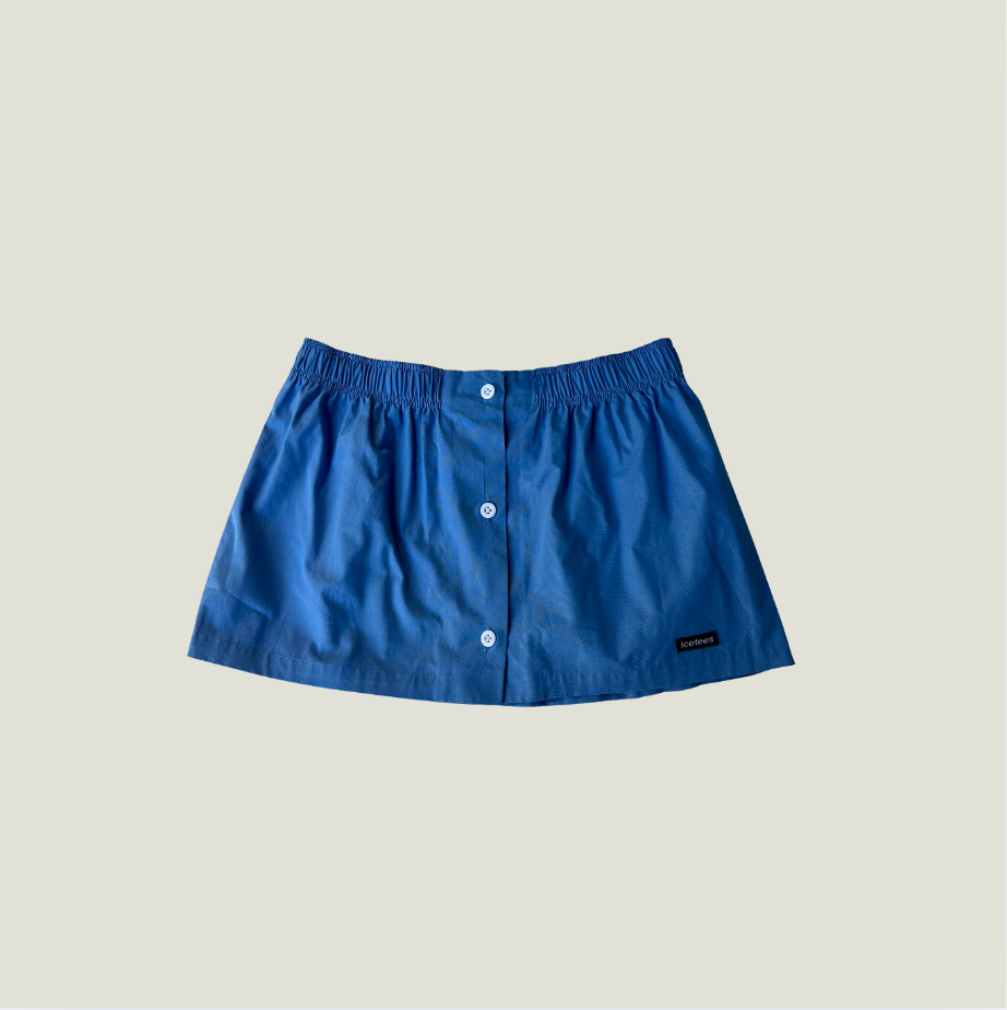 Icetees Poplin Mini-Skirt