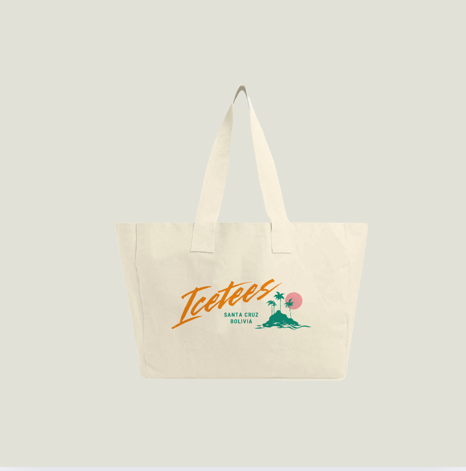 Icetees Beach Tote Bag
