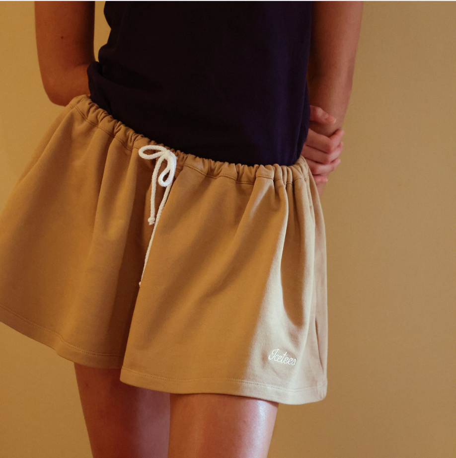Icetees Pollera French Terry Skirt