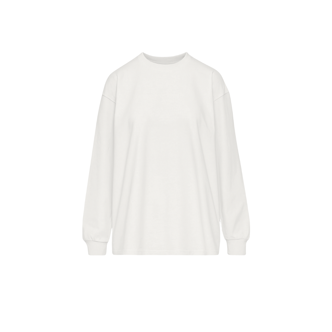 Icetees Polera Manga Larga Plain White