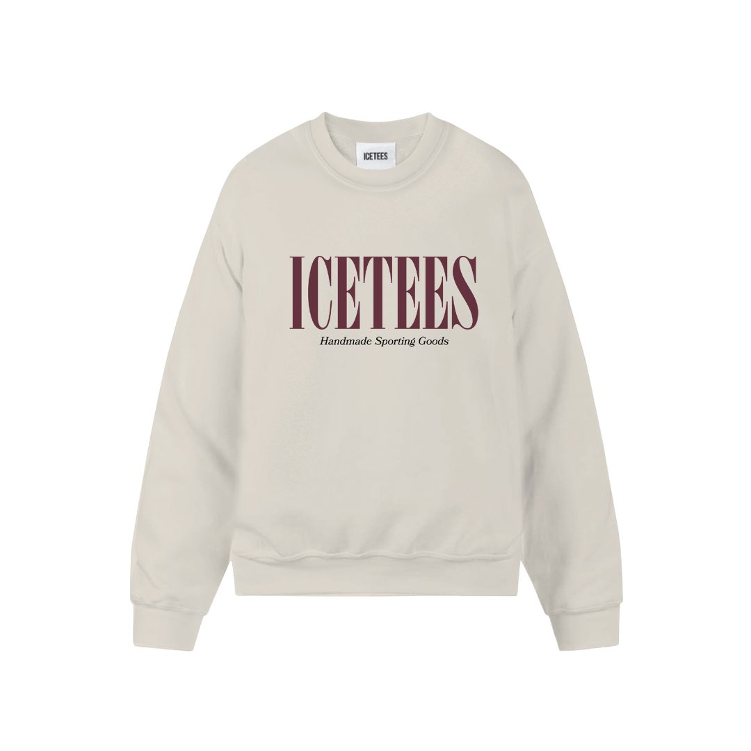 Icetees Serif Logo Sweater