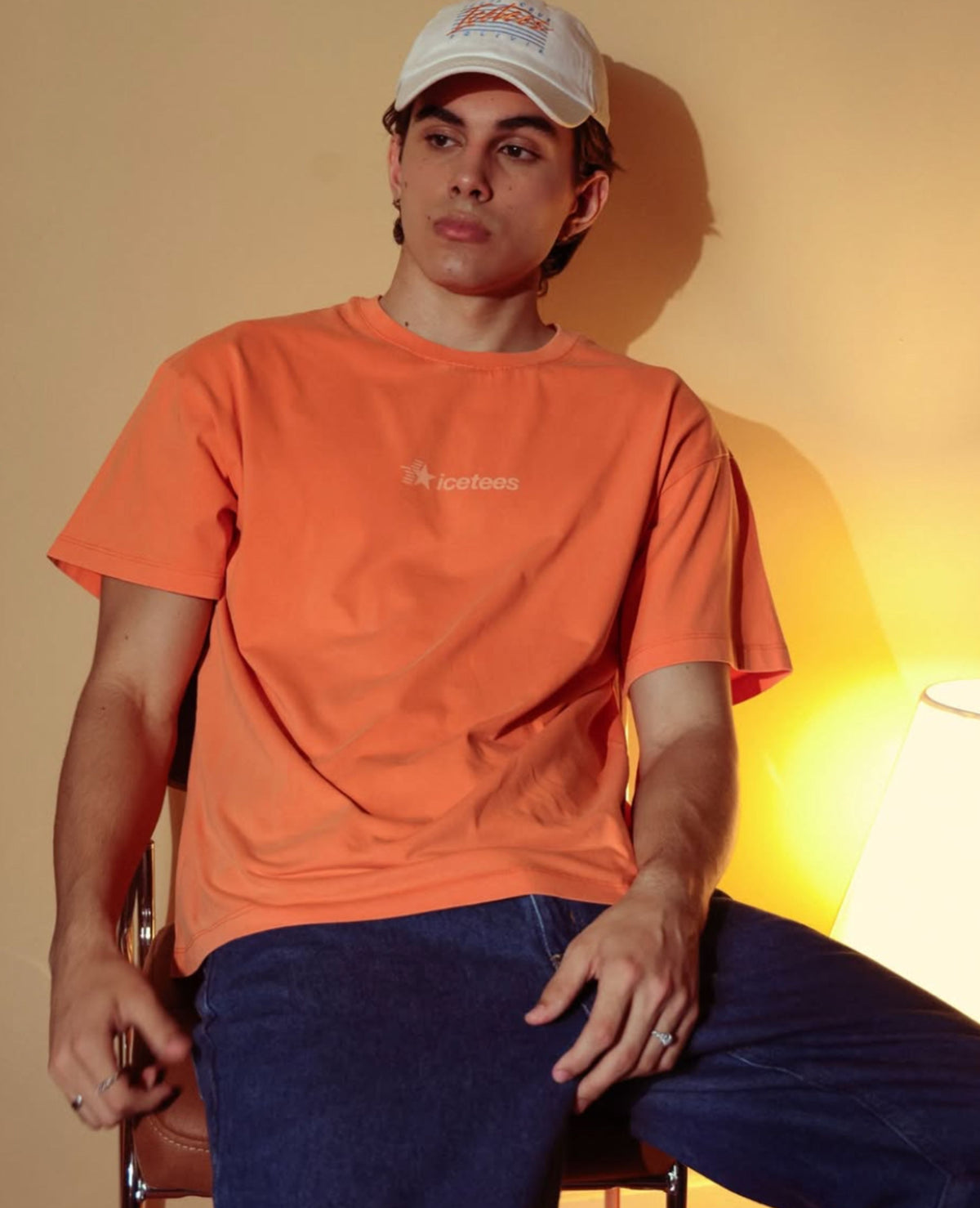 Icetees Star Acid Wash Tee