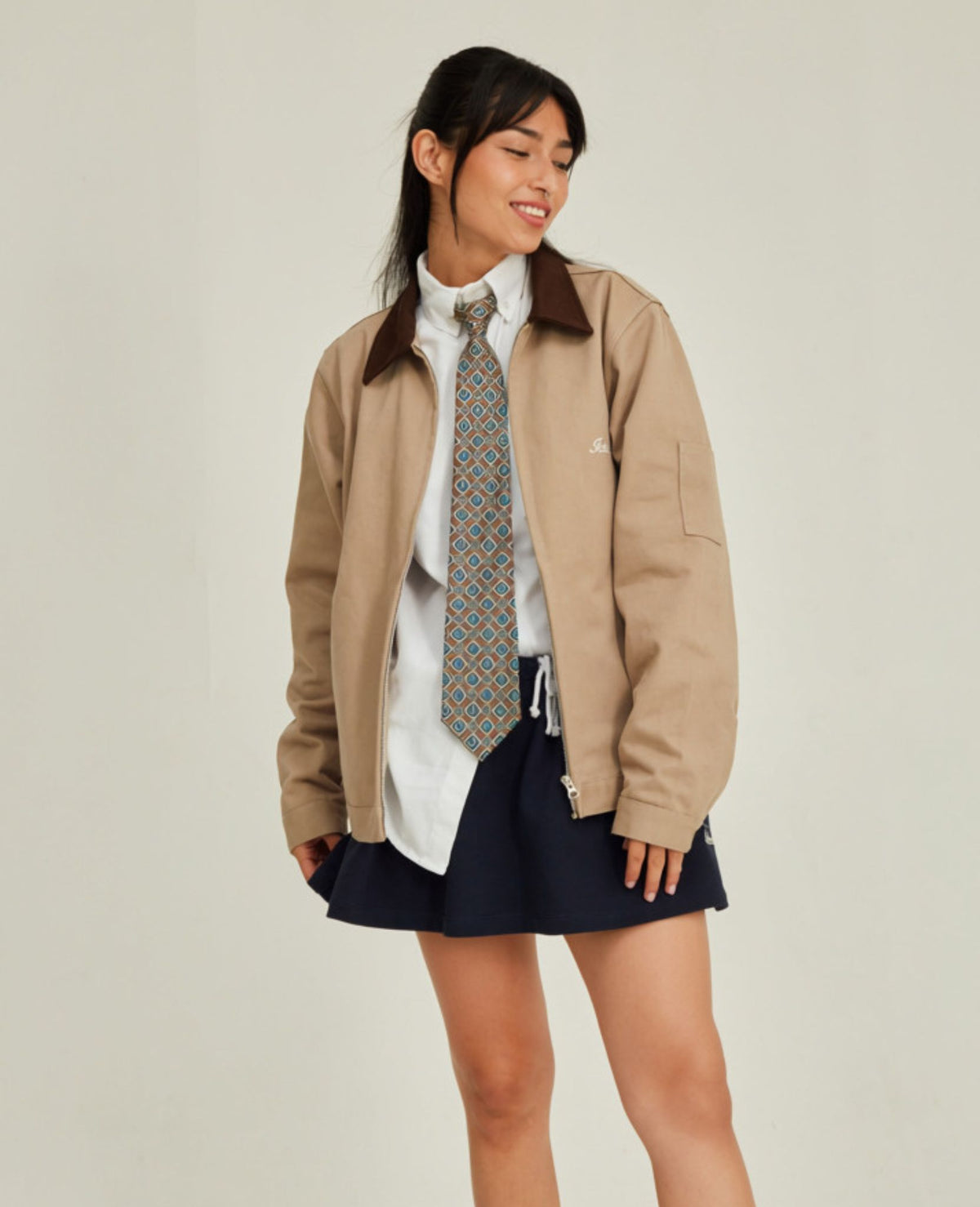 Icetees Pollera French Terry Skirt
