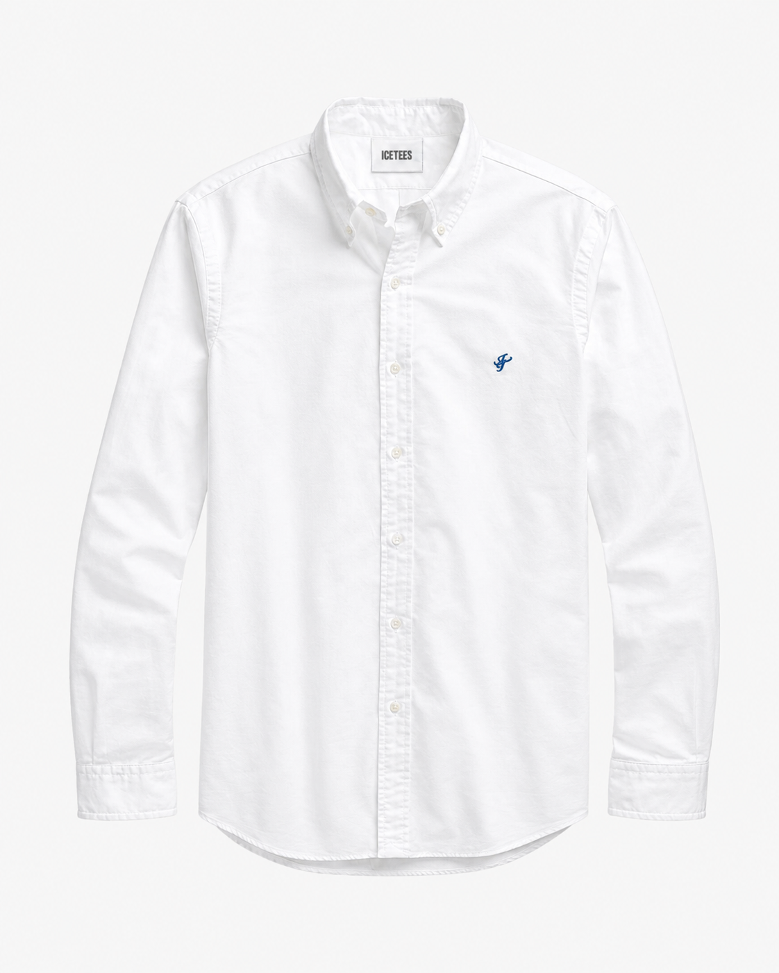 Icetees Classic Man Shirt Blanca