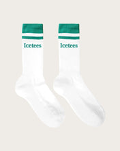 Cargar imagen en el visor de la galería, Icetees Stripe Socks Verde Persia

