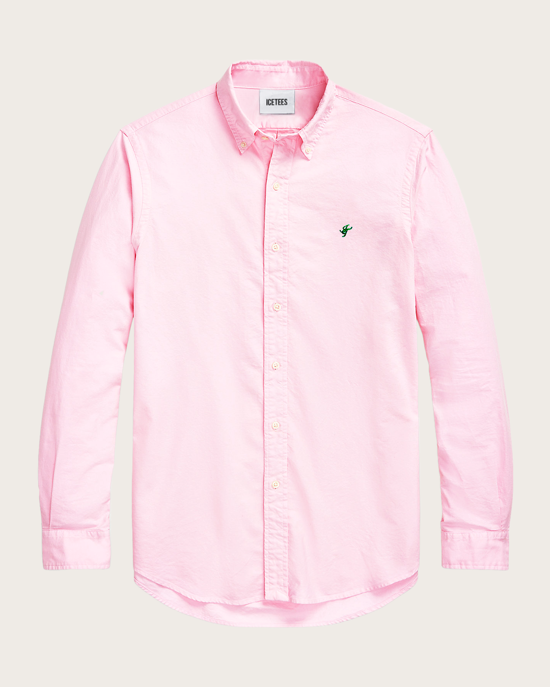 Icetees Classic Man Shirt Rosa