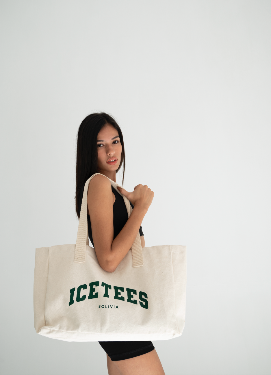 Icetees Varsity Tote Bag