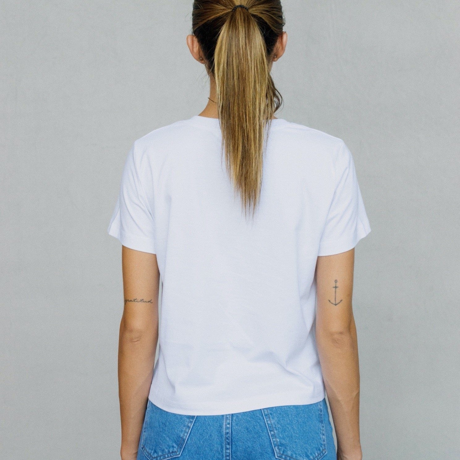 Plain Crop Tee