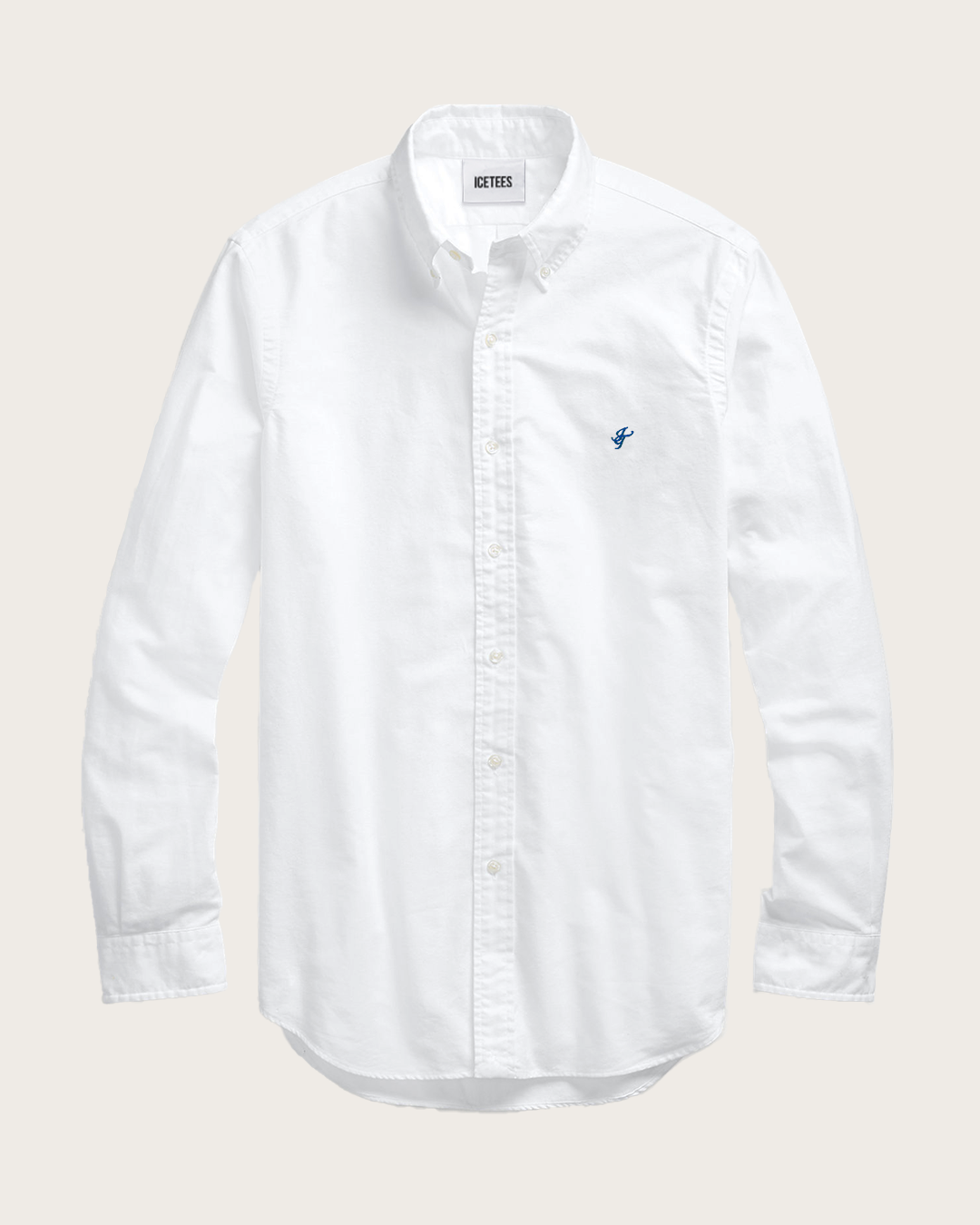 Icetees Classic Man Shirt Blanca